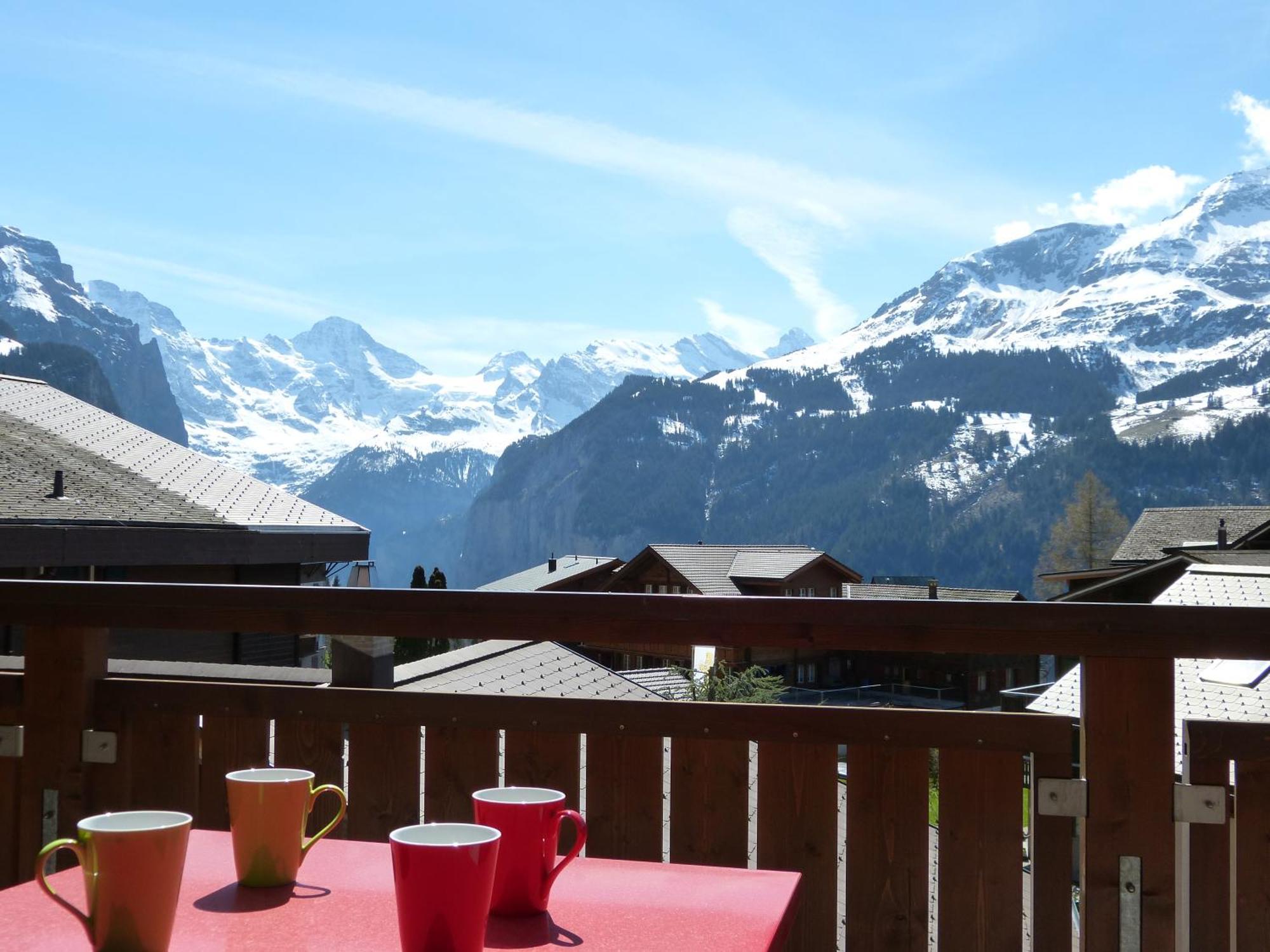 Chalet Bella Vista 6 Wengen Zewnętrze zdjęcie